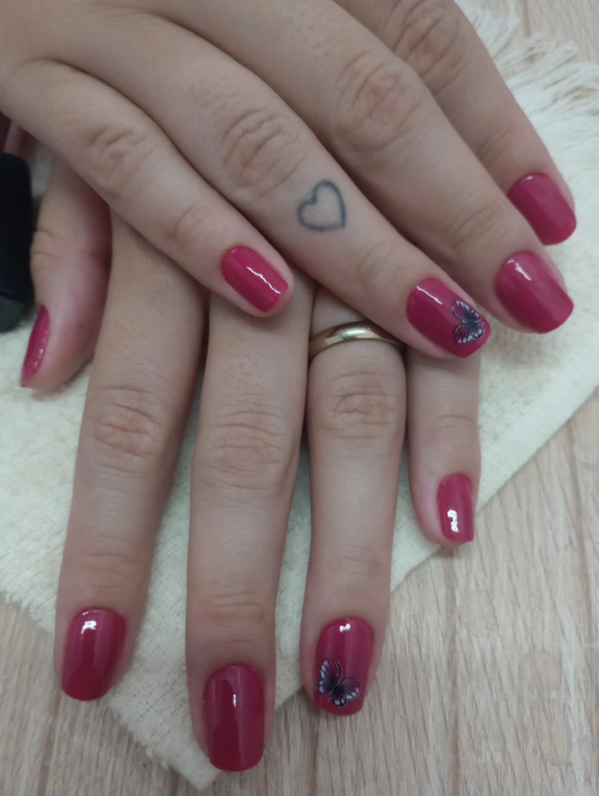 Design moderno com brilho, Rose Nails Esteio