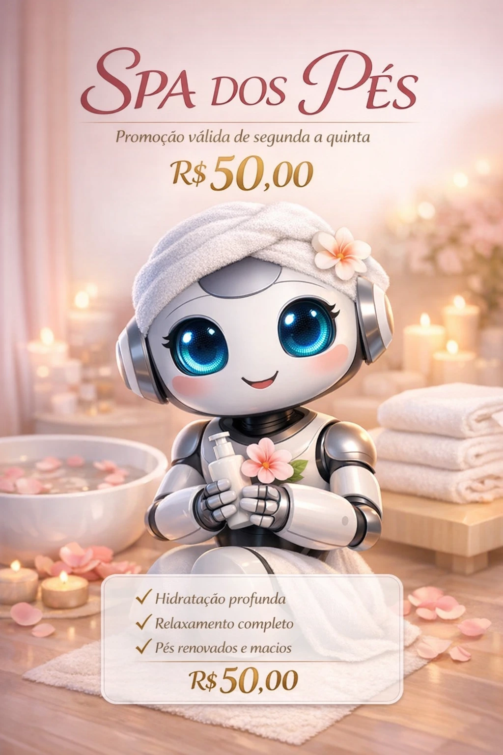 Bentinho, assistente virtual da Rose Nails